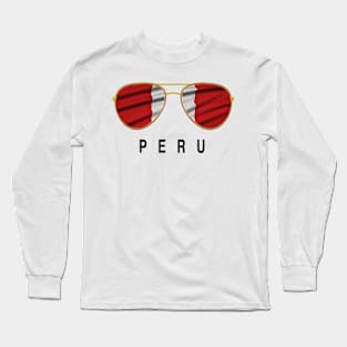 Peru Sunglasses Long Sleeve T-Shirt